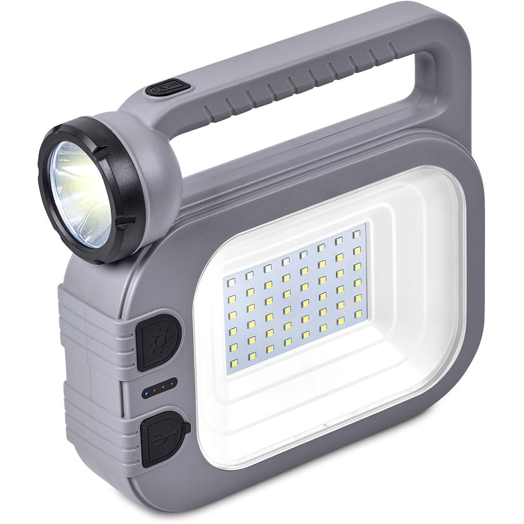 Swiss Cougar Hanoi Solar Lantern & Power Bank with 2400mAh for Outdoor Adventurers