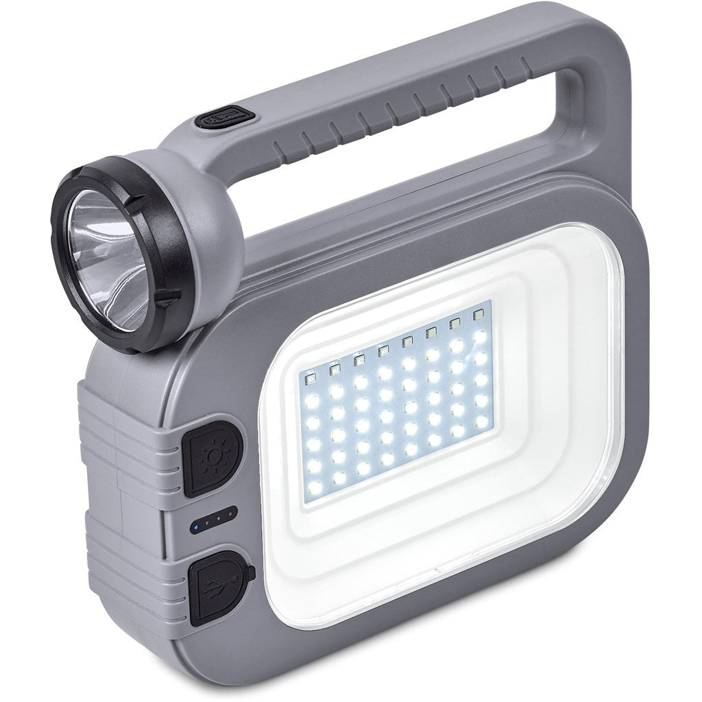 Swiss Cougar Hanoi Solar Lantern & Power Bank with 2400mAh for Outdoor Adventurers