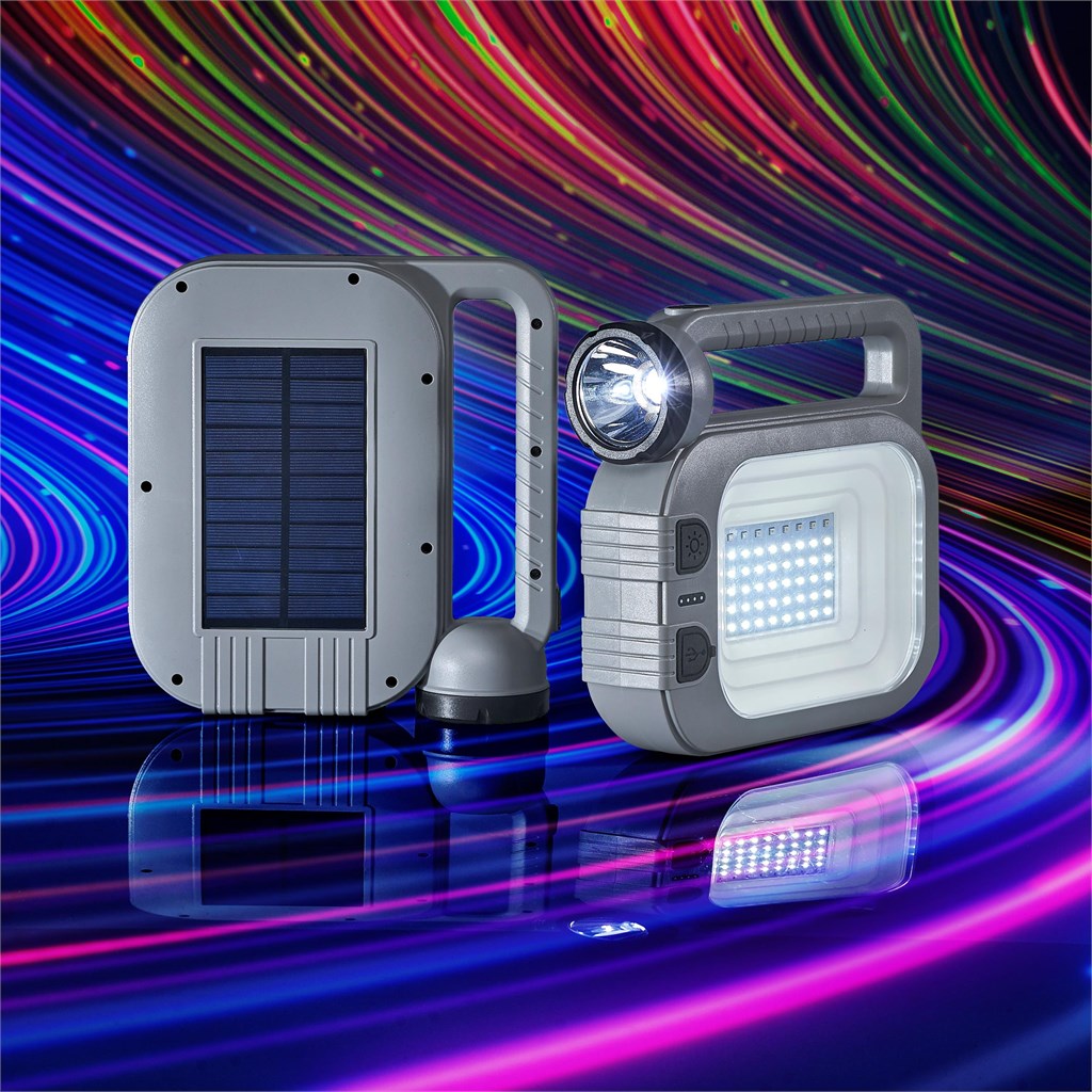 Swiss Cougar Hanoi Solar Lantern & Power Bank with 2400mAh for Outdoor Adventurers