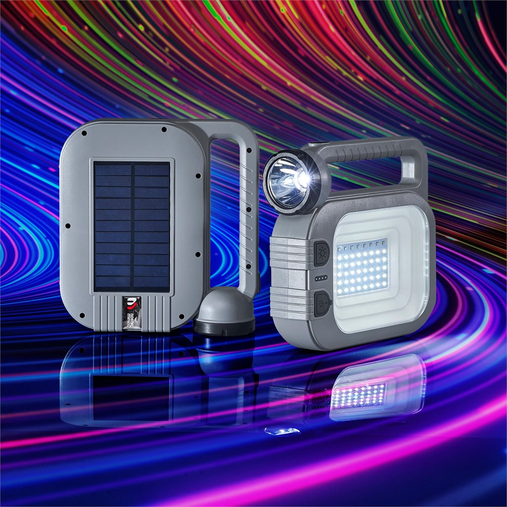 Swiss Cougar Hanoi Solar Lantern & Power Bank with 2400mAh for Outdoor Adventurers