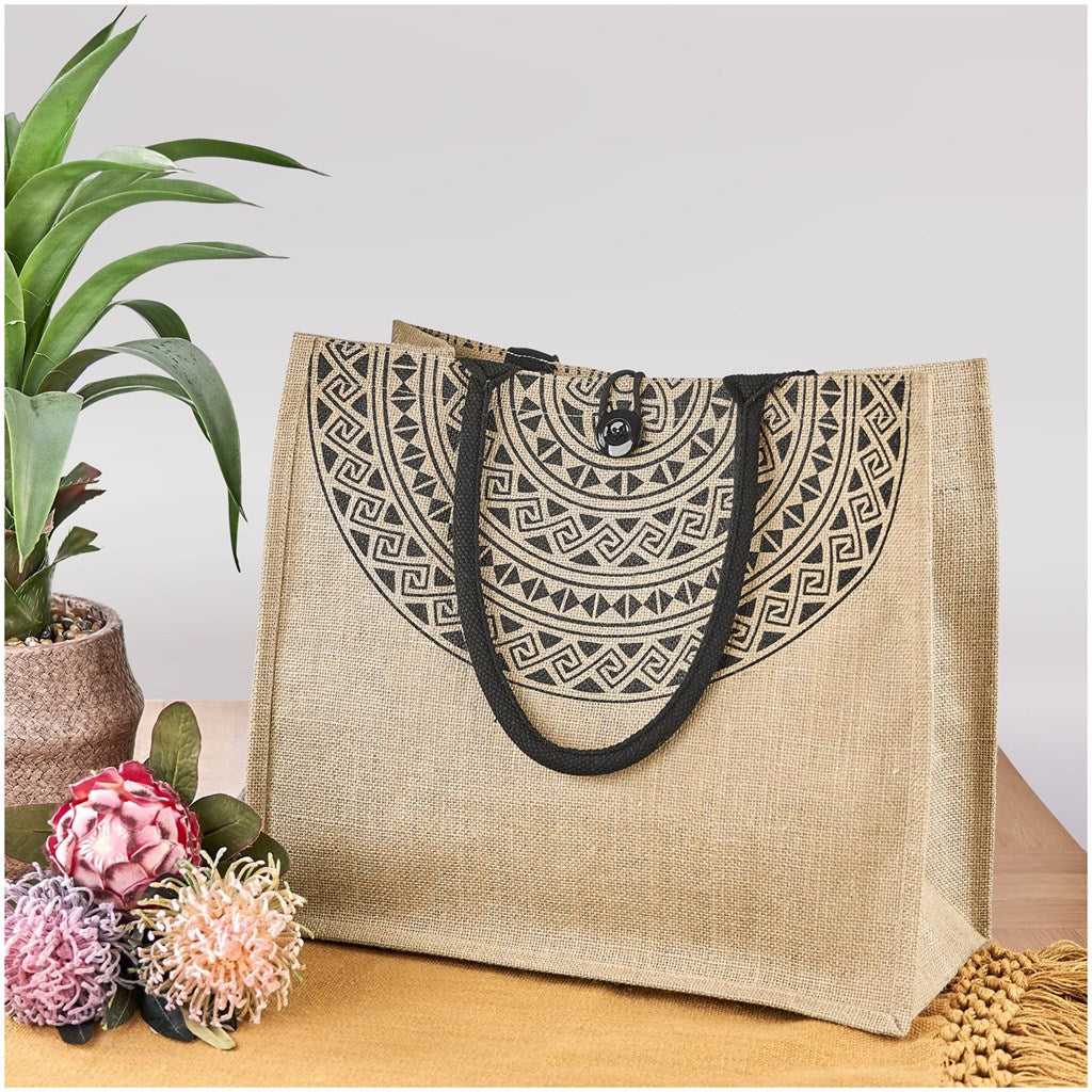 Okiyo Kashira Jute-tas met natuurgeïnspireerde ontwerp