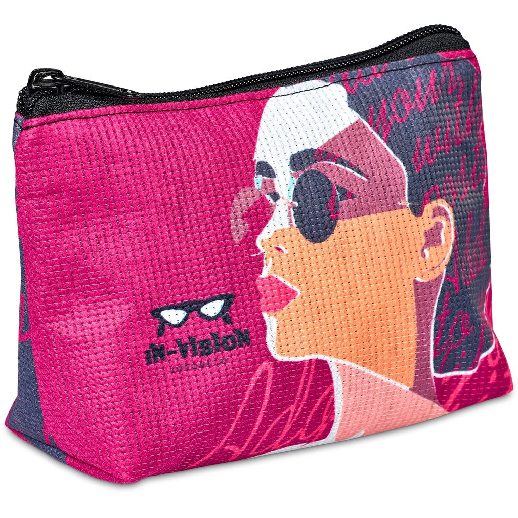 Hoppla Leanne Recycled PET Stitch-Bond Mini Toiletry Bag