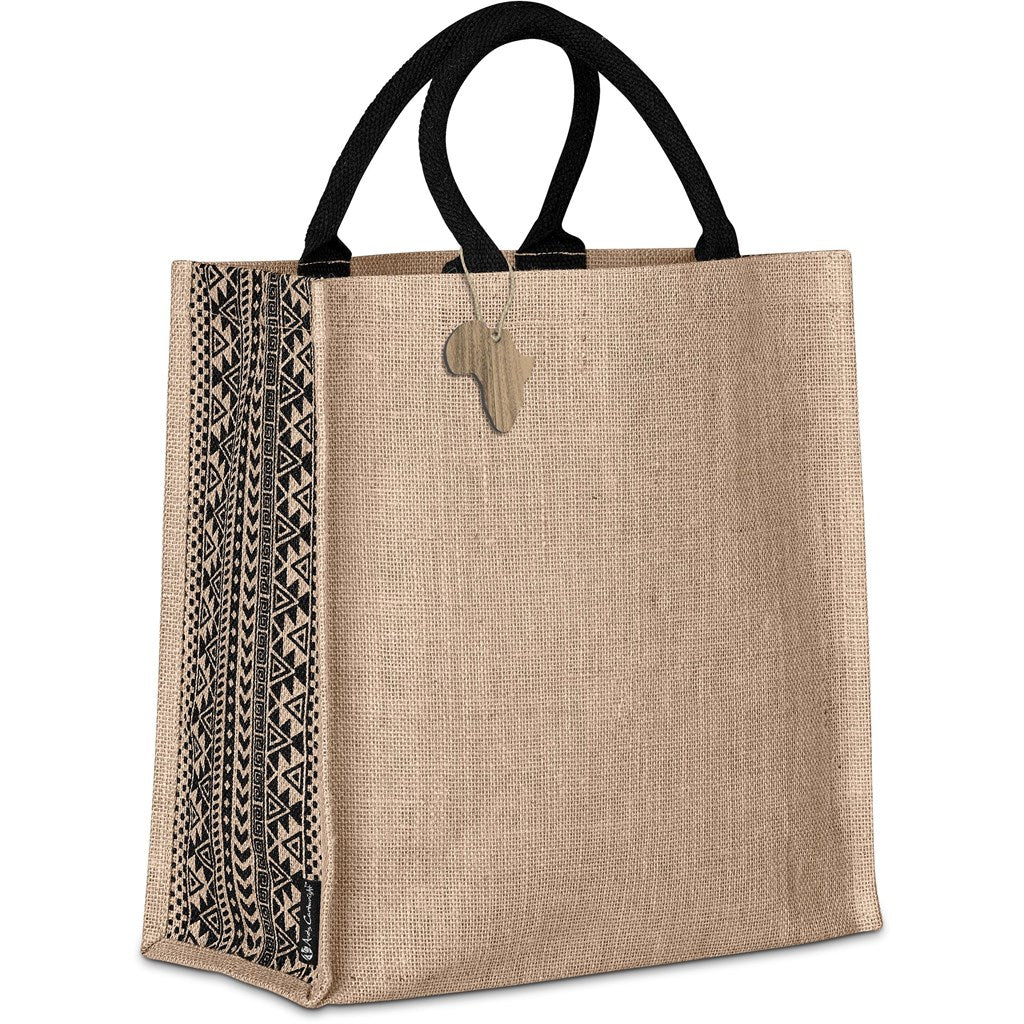 Stylish Andy Cartwright Symmetry Jute Tote for Every Occasion