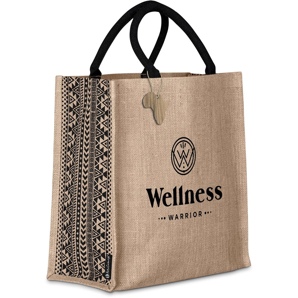 Stylish Andy Cartwright Symmetry Jute Tote for Every Occasion