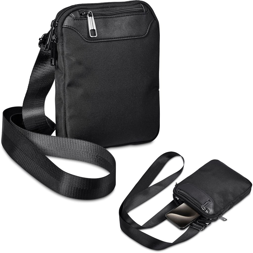 Alex Varga Bolzano Crossbody-tas vir reis en geleenthede