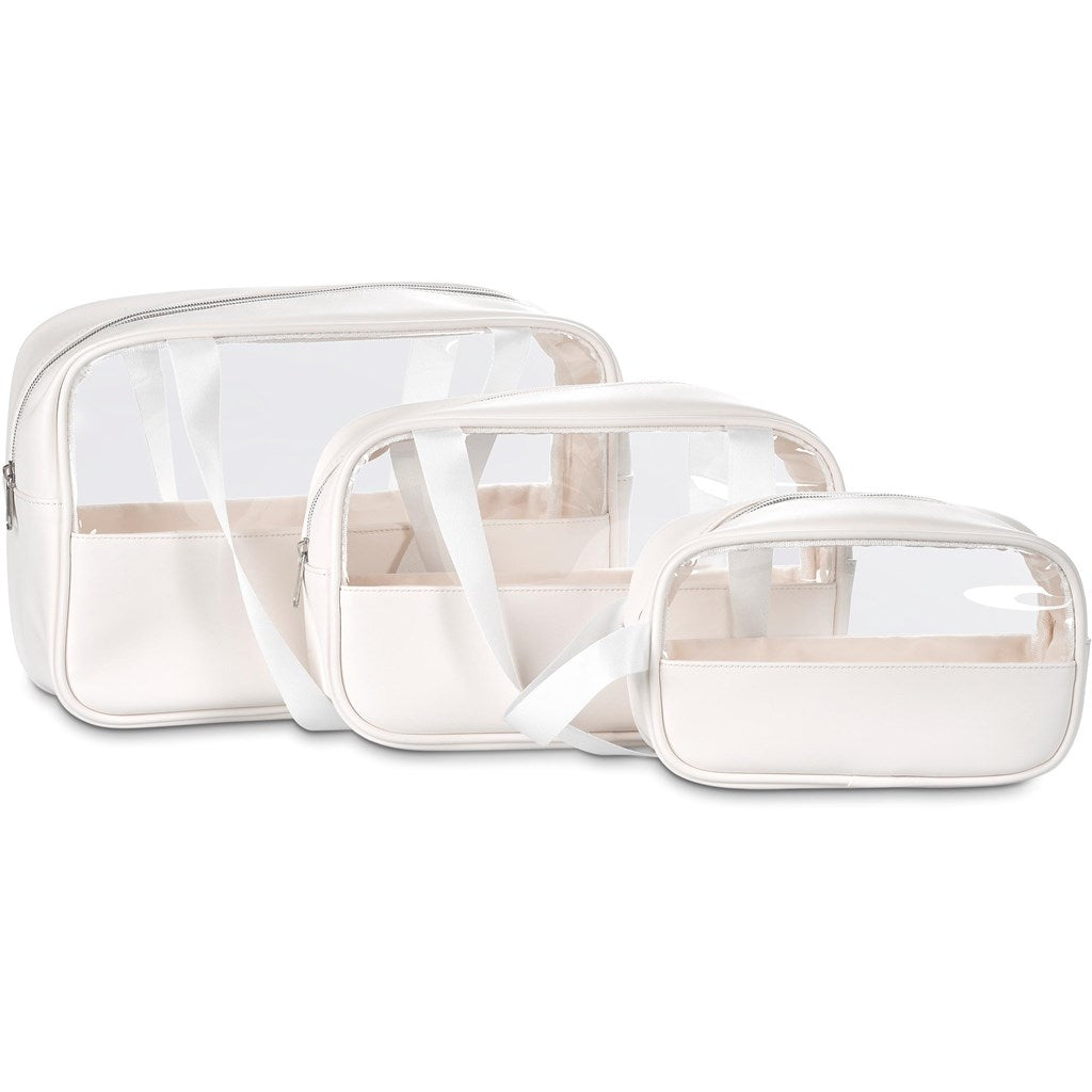 Elegant Eva & Elm Chanelle Super Toiletry & Cosmetic Bag