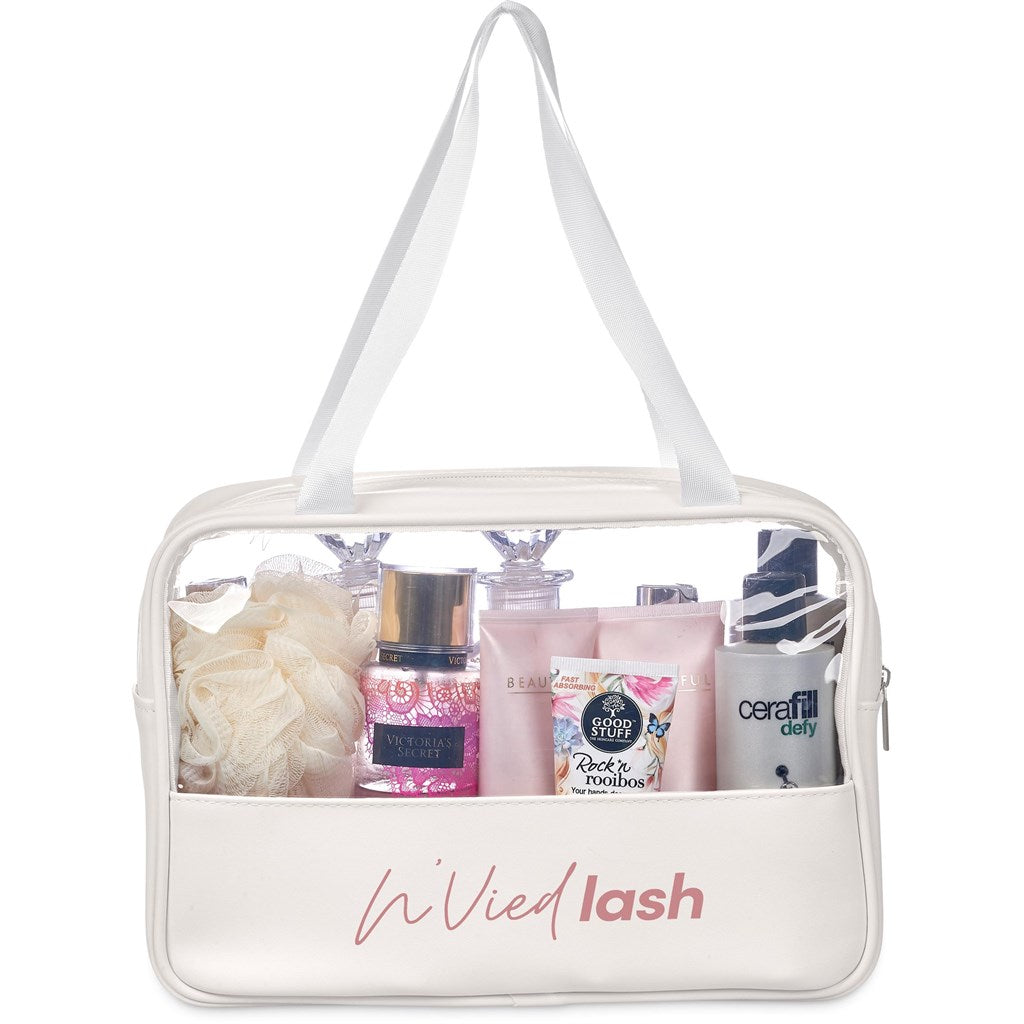Elegant Eva & Elm Chanelle Super Toiletry & Cosmetic Bag