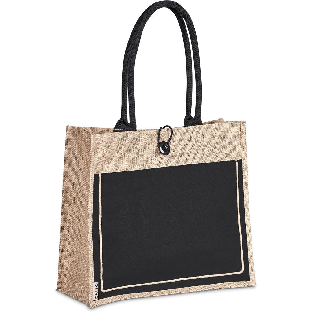 Okiyo Umi Jute & Cotton Tote for Stylish Daily Use