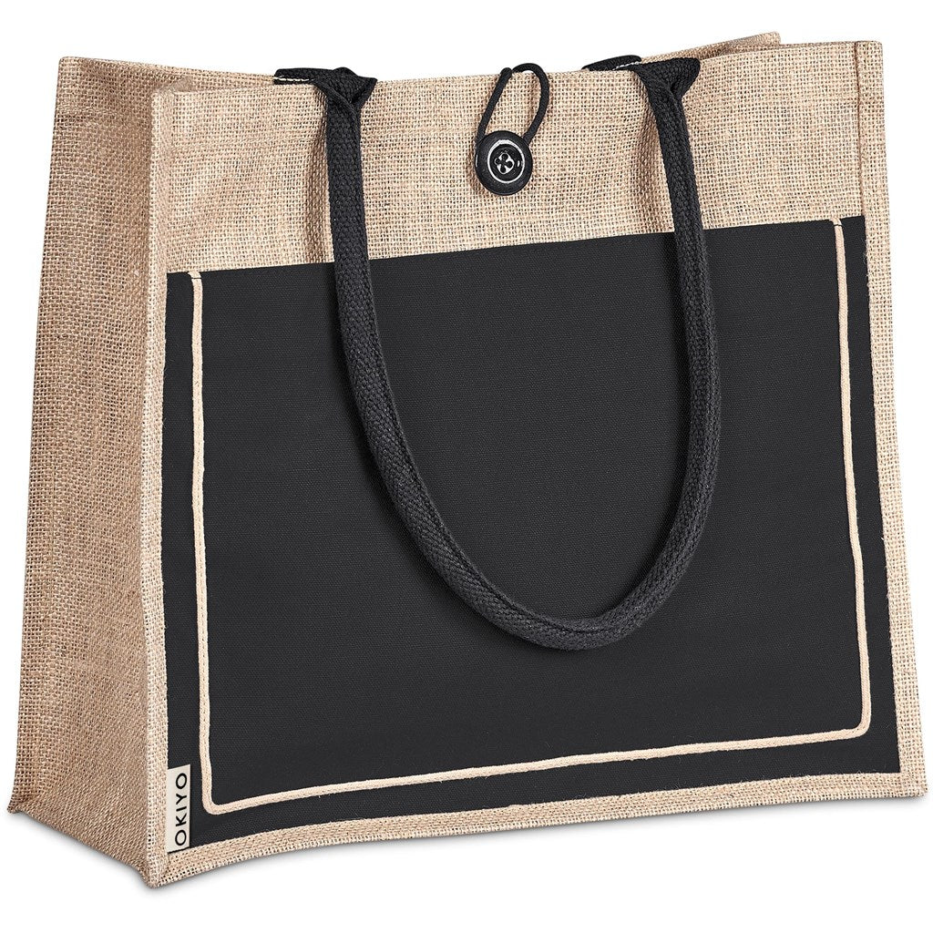 Okiyo Umi Jute & Cotton Tote for Stylish Daily Use