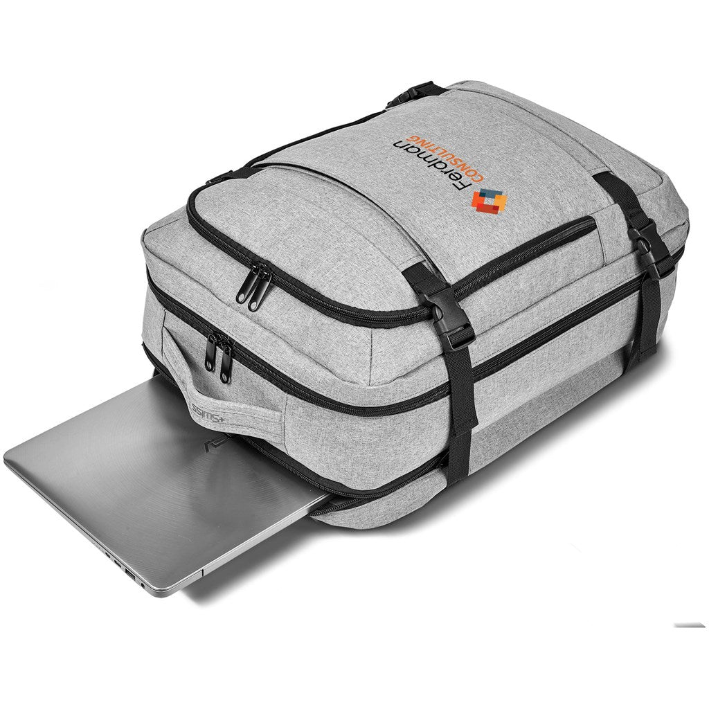 Swiss Cougar Cardiff Hybrid Laptop Backpack with USB Charging for Business Travelers