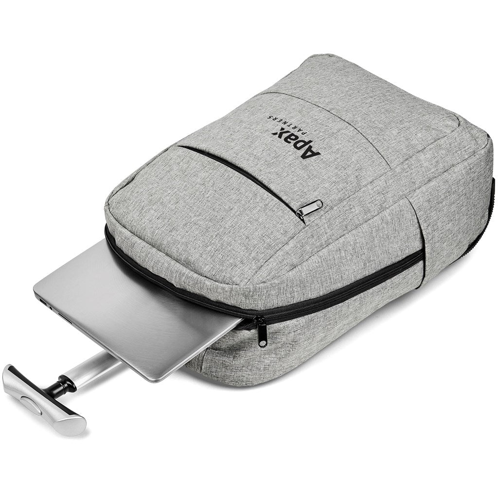 Swiss Cougar San Marino Laptop Trolley Backpack with USB Port for Business Travelers