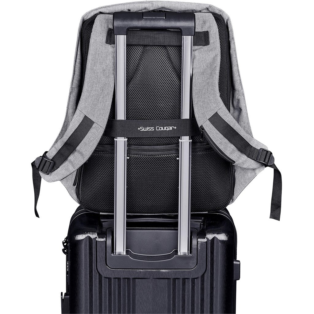 Swiss Cougar Palencia Anti-Theft Laptop Backpack for Travelers