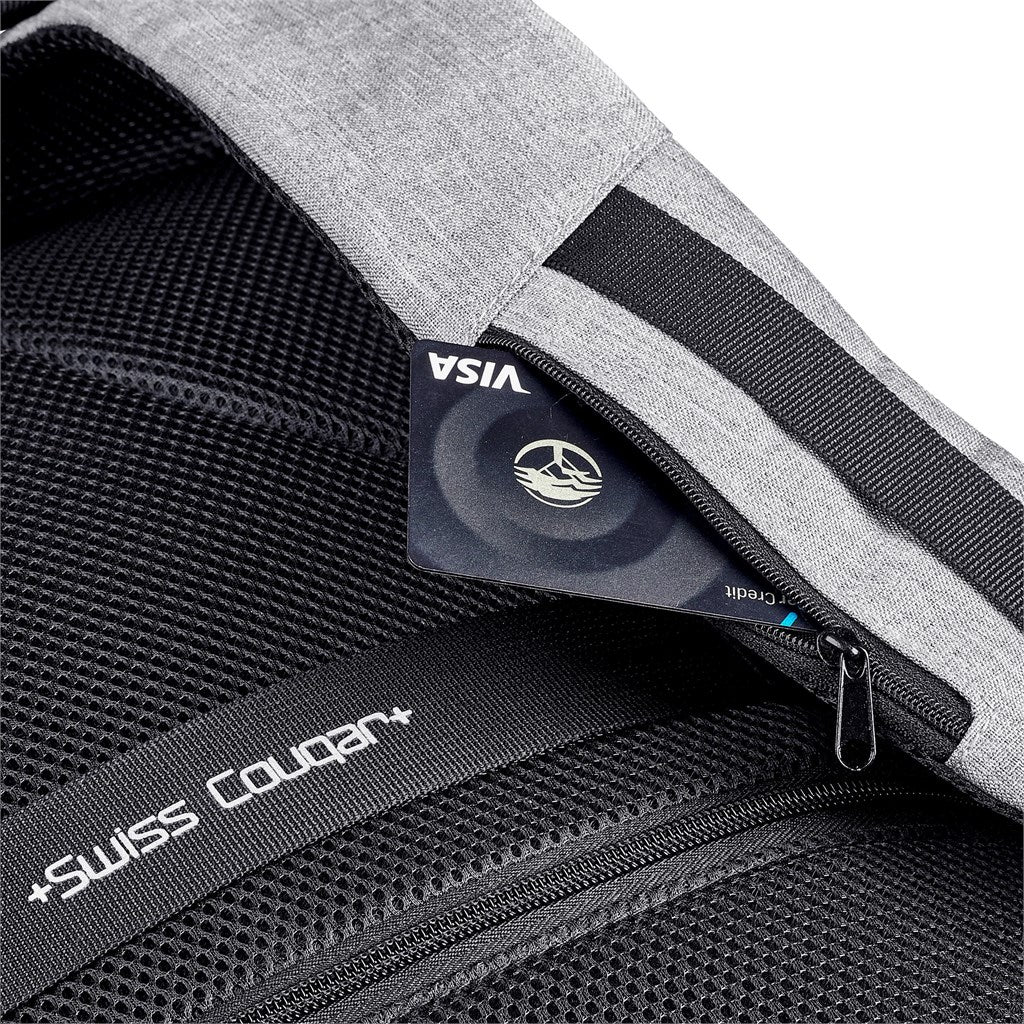 Swiss Cougar Palencia Anti-Theft Laptop Backpack for Travelers