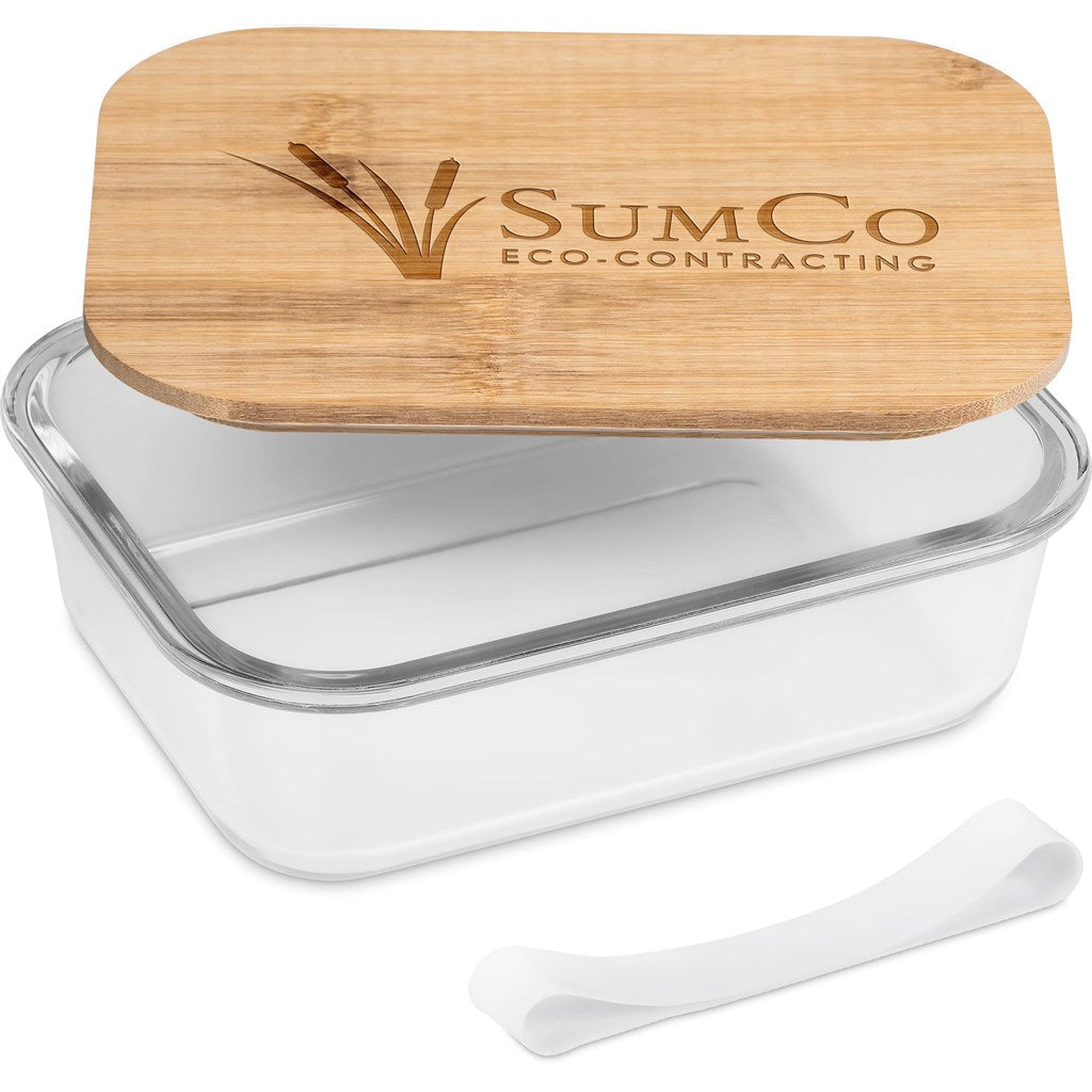 Okiyo Moshi Glass & Bamboo Lunch Box with Secure Seal