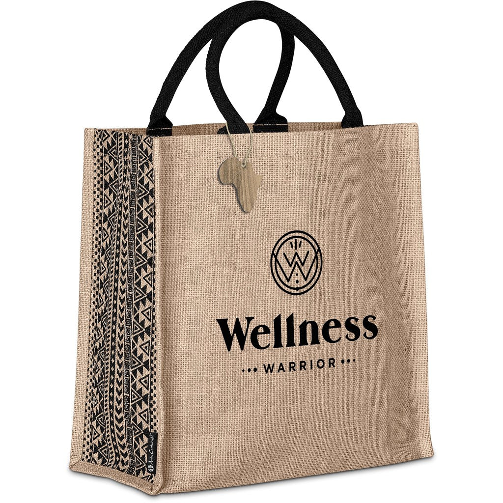 Stylish Andy Cartwright Symmetry Jute Tote for Every Occasion