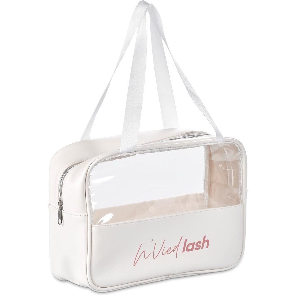 Elegant Eva & Elm Chanelle Super Toiletry & Cosmetic Bag