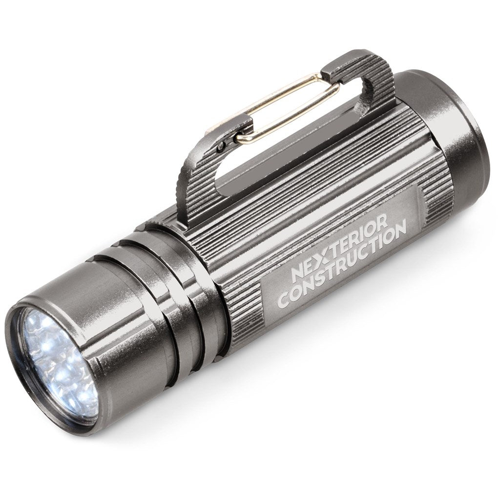 Brightforce Torch: Compact 9-LED Light with Carabiner Clip