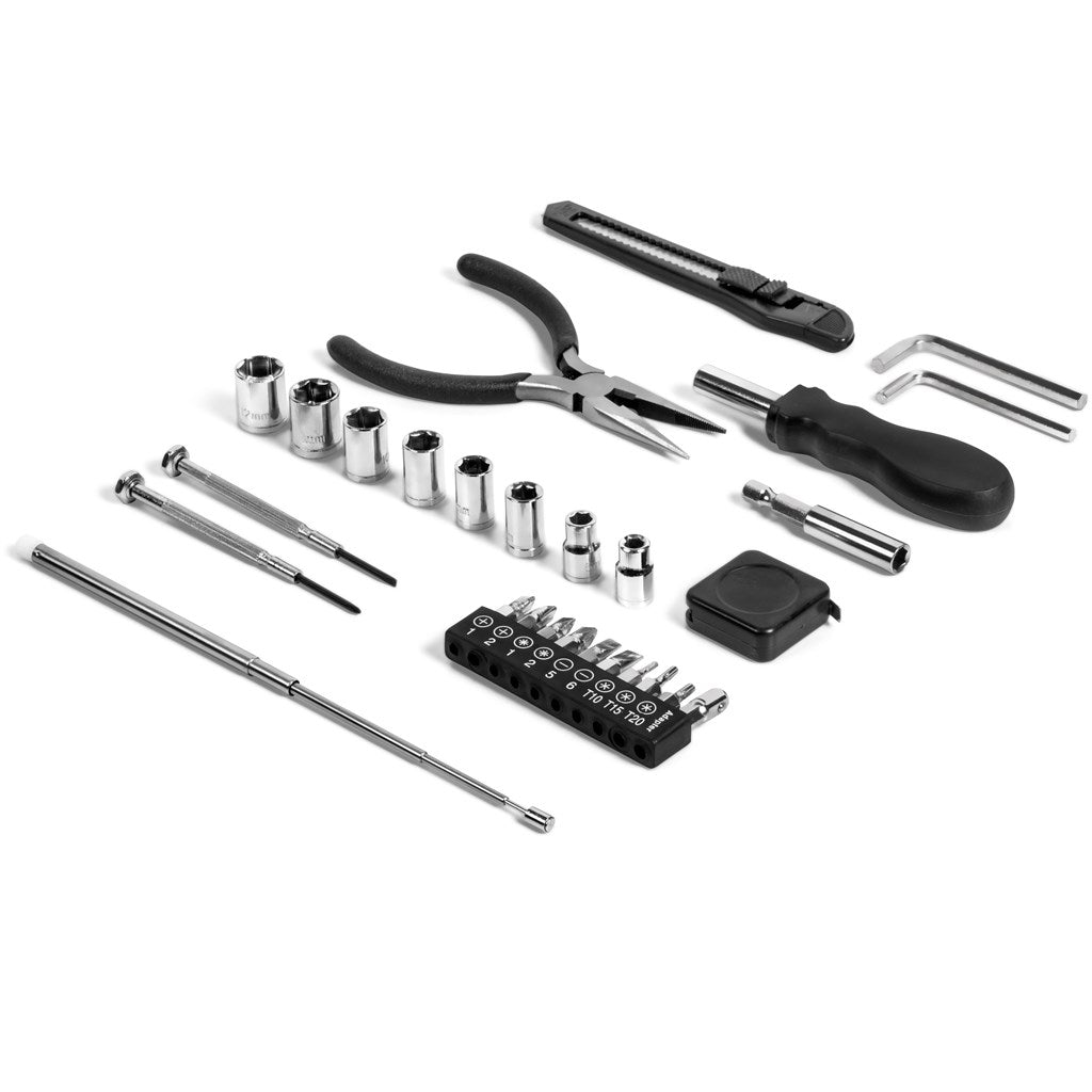 Stac 28-Piece Tool Set for DIY and Maintenance Needs