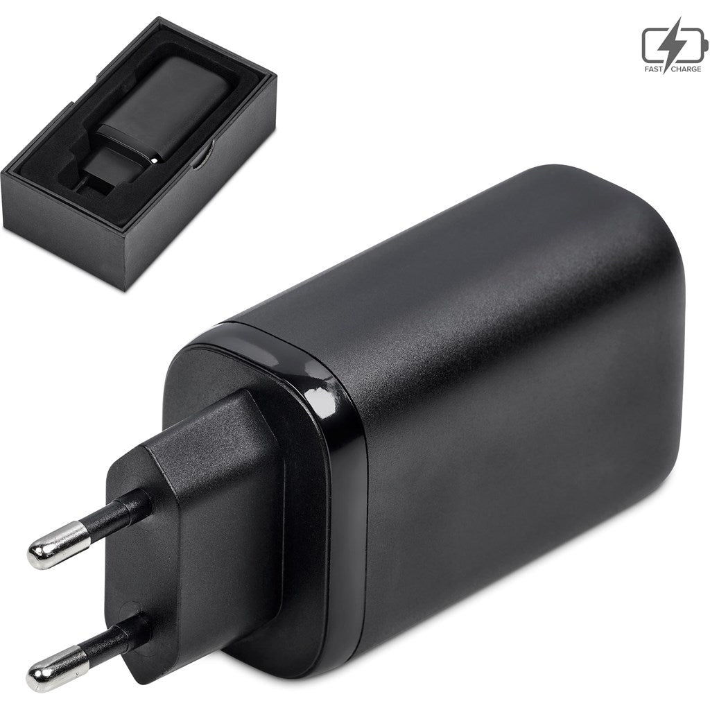 Alex Varga Alfonta QC 3.0 & PD 65W Wall Charger - Brand your company Logo! Get a quote - Promo Lingo
