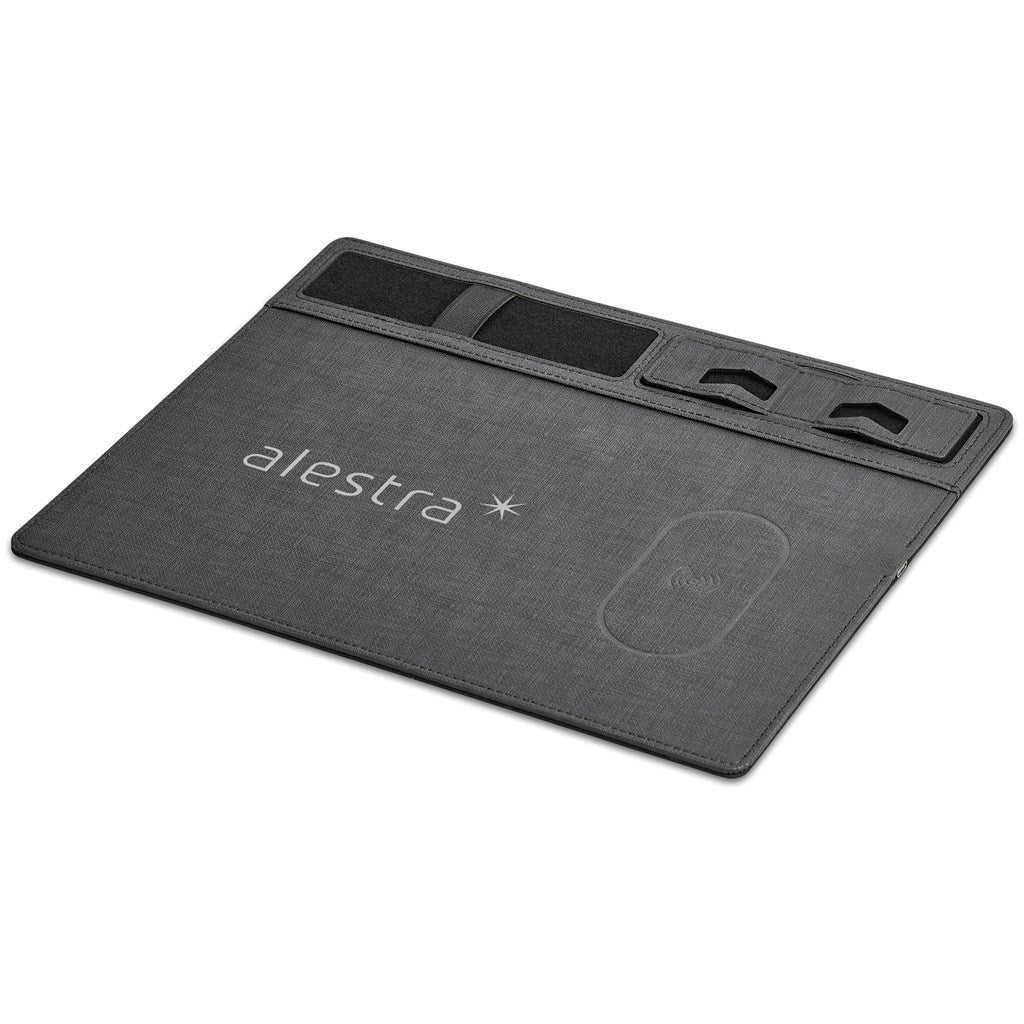 Alex Varga Aramis Wireless Charger Desk Organiser with Functionality - Brand your company Logo! Get a quote - Promo Lingo