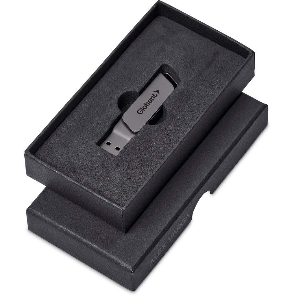 Alex Varga Atraxia Dual Flash Drive – 64GB - Brand your company Logo! Get a quote - Promo Lingo