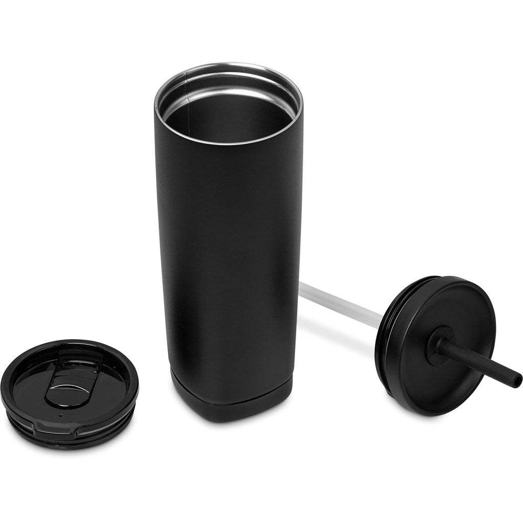 Alex Varga Aurelian Stainless Steel 2 - in - 1 Tumbler & Straw - Brand your company Logo! Get a quote - Promo Lingo