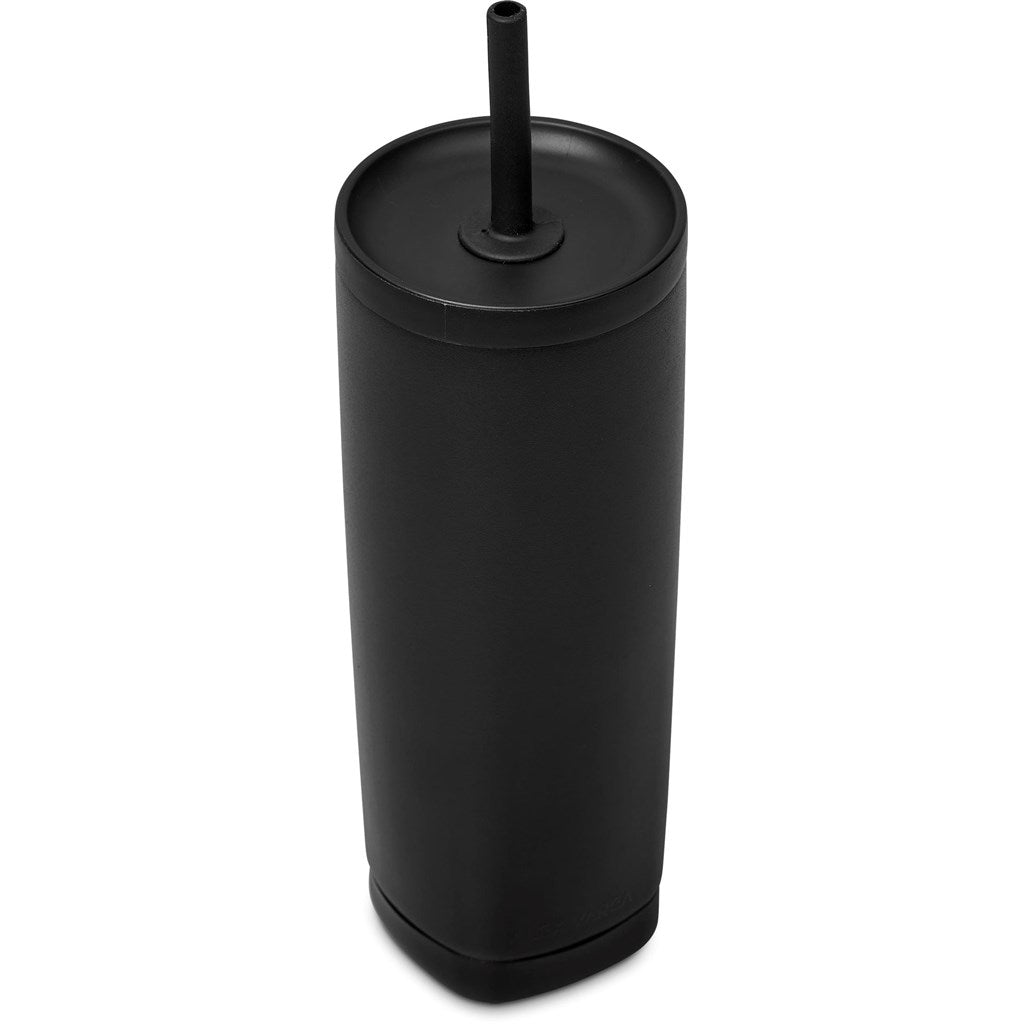 Alex Varga Aurelian Stainless Steel 2 - in - 1 Tumbler & Straw - Brand your company Logo! Get a quote - Promo Lingo