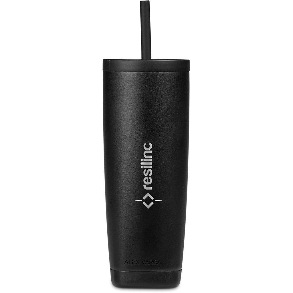 Alex Varga Aurelian Stainless Steel 2 - in - 1 Tumbler & Straw - Brand your company Logo! Get a quote - Promo Lingo
