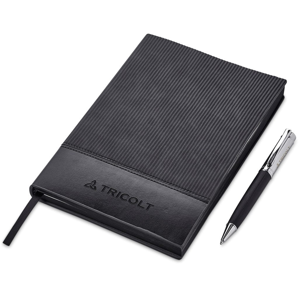 Alex Varga Barnabas Notebook and Pen Set Gift Box - Brand your company Logo! Get a quote - Promo Lingo