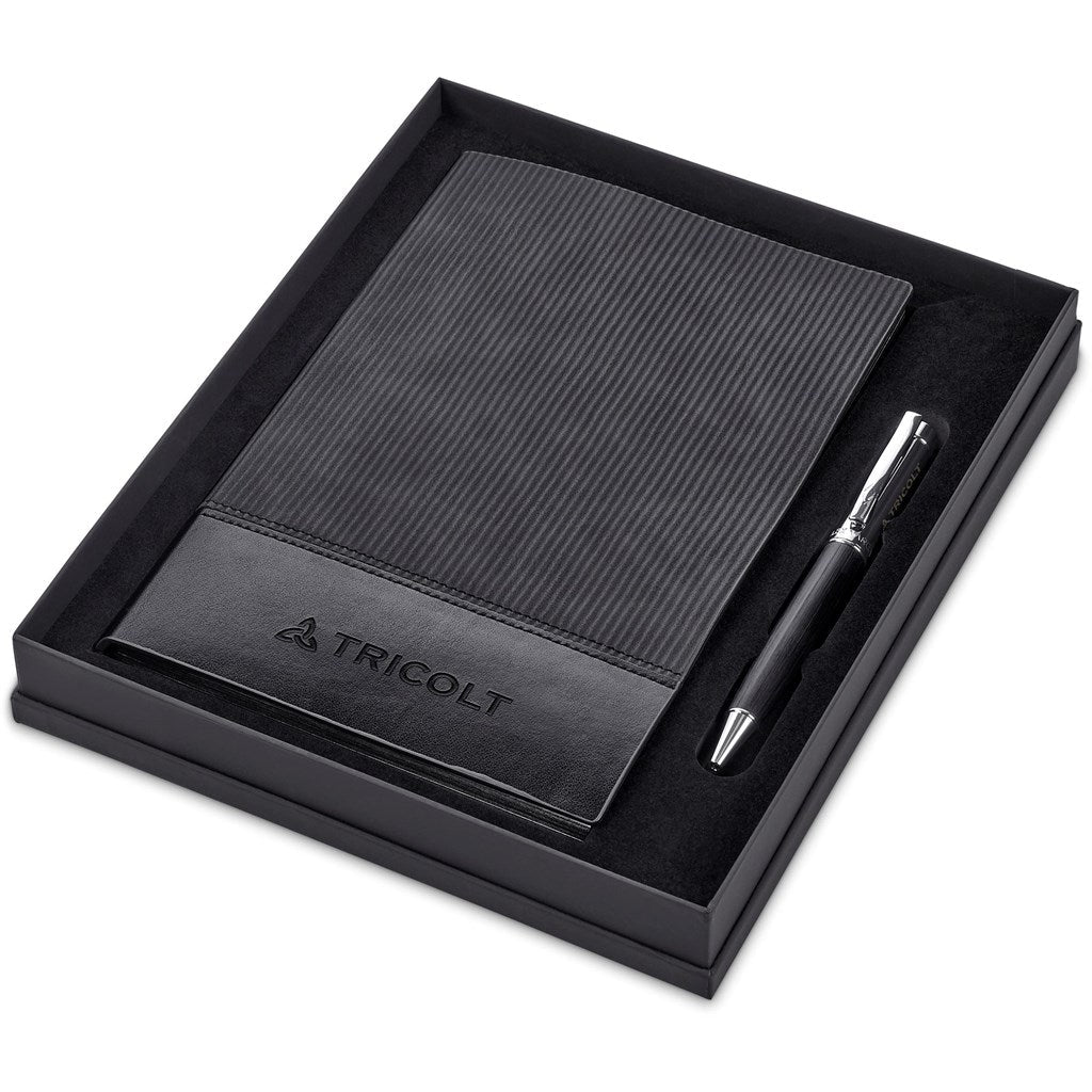 Alex Varga Barnabas Notebook and Pen Set Gift Box - Brand your company Logo! Get a quote - Promo Lingo