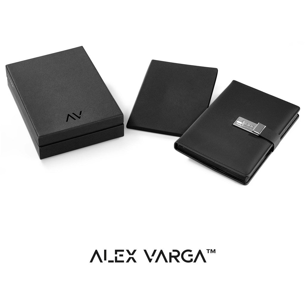 Alex Varga Chapman Code - Lock Hard Cover Notebook - Brand your company Logo! Get a quote - Promo Lingo