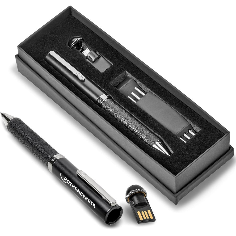 Alex Varga Corinthia Flash Drive Pen - 32GB - Brand your company Logo! Get a quote - Promo Lingo