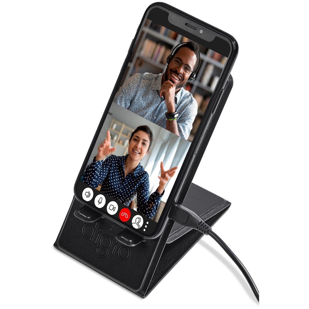 Alex Varga Hoffman Wireless Charging Phone Stand - Brand your company Logo! Get a quote - Promo Lingo