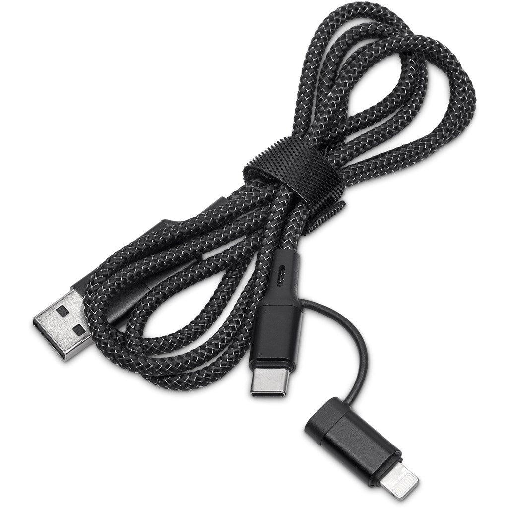 Alex Varga Lagarna 4 - in - 1 Fast Charge 60W Cable - Brand your company Logo! Get a quote - Promo Lingo