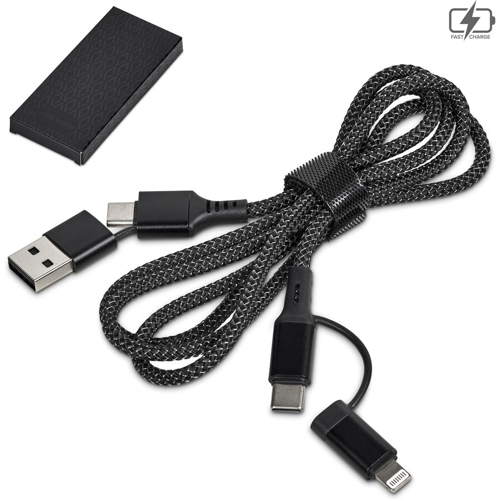 Alex Varga Lagarna 4 - in - 1 Fast Charge 60W Cable - Brand your company Logo! Get a quote - Promo Lingo