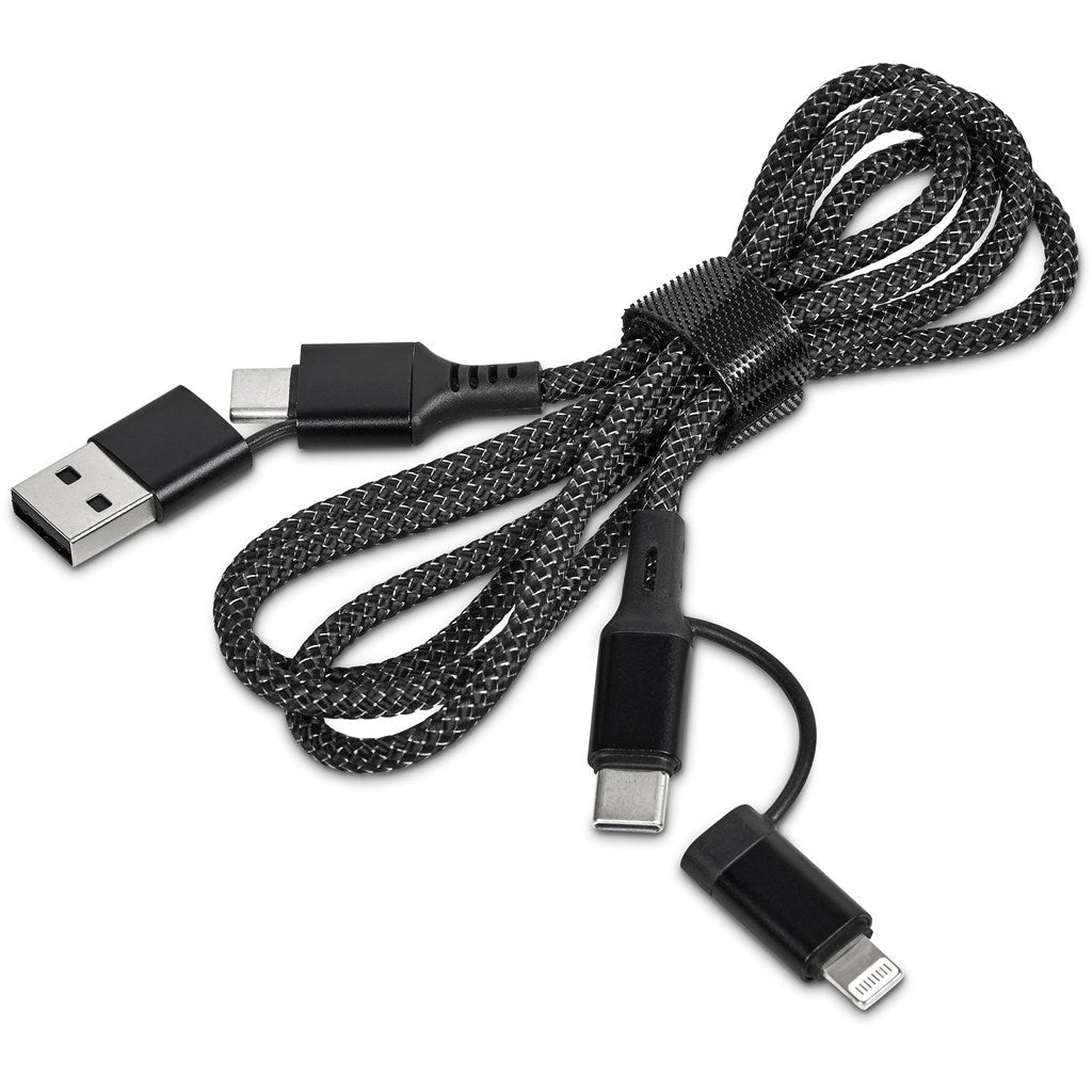 Alex Varga Lagarna 4 - in - 1 Fast Charge 60W Cable - Brand your company Logo! Get a quote - Promo Lingo