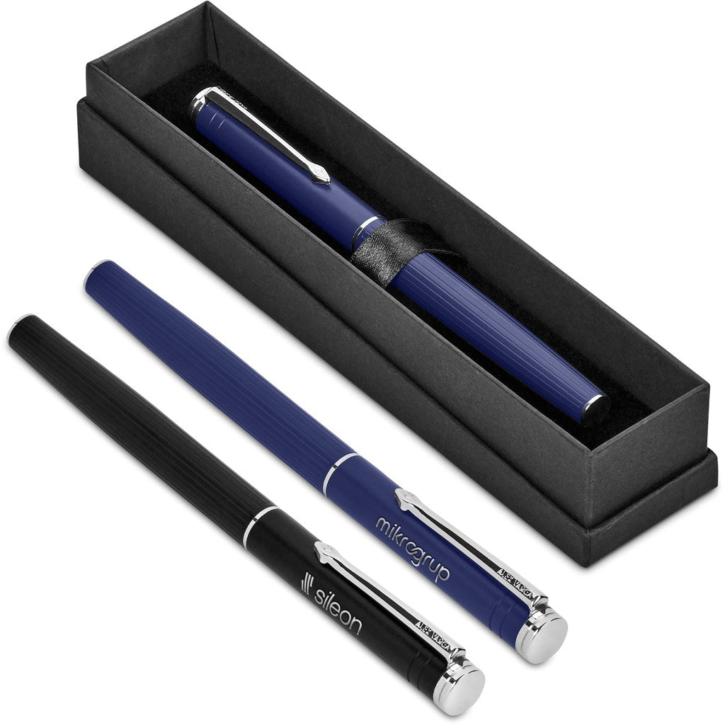 Alex Varga Mollino Rollerball Elegant Design with Refills - Brand your company Logo! Get a quote - Promo Lingo