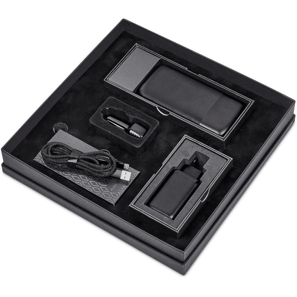 Alex Varga Olavetto Gift Set for Ultimate Charging Solutions - Brand your company Logo! Get a quote - Promo Lingo