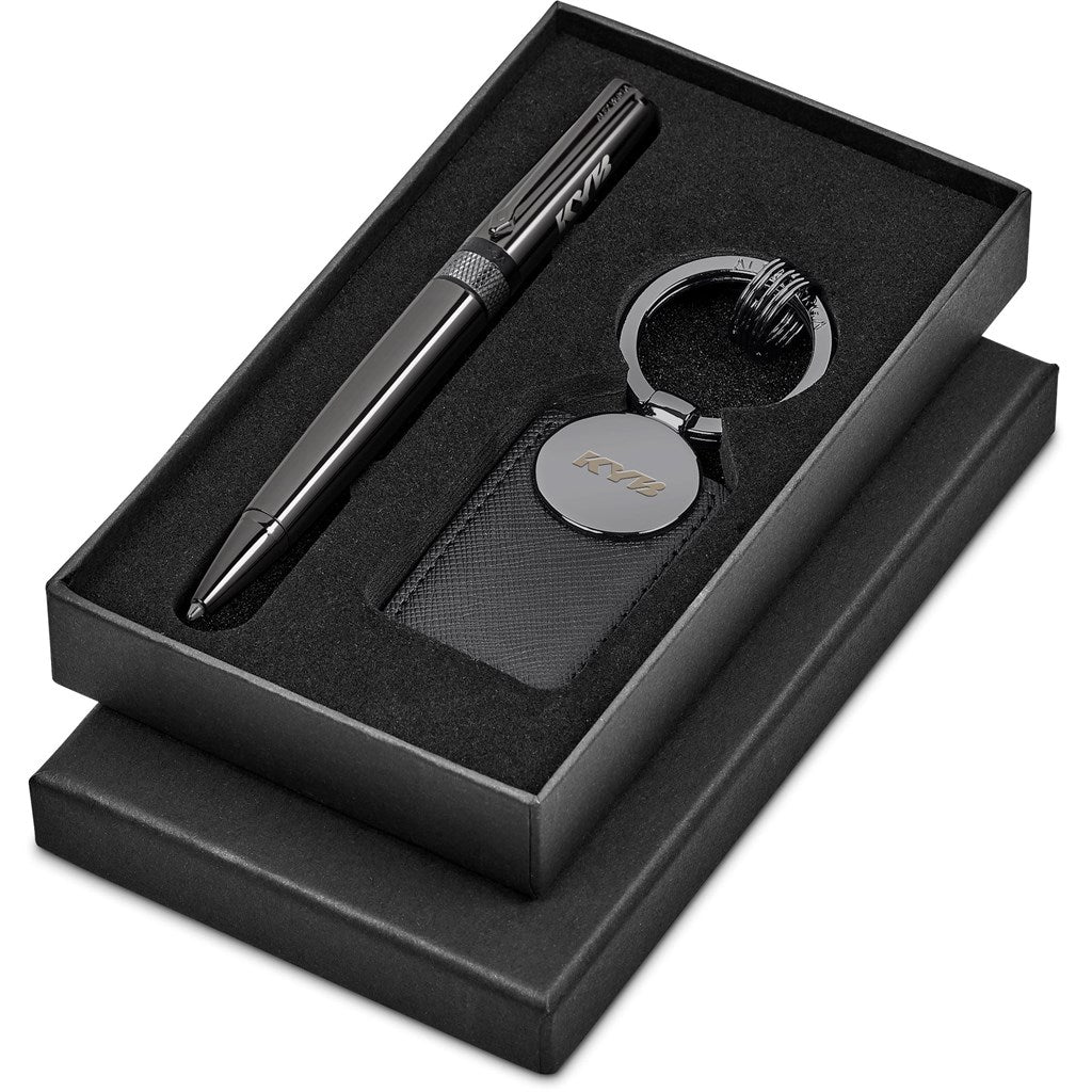 Alex Varga Olsson Gift Set: Pen and Keyholder Duo - Brand your company Logo! Get a quote - Promo Lingo