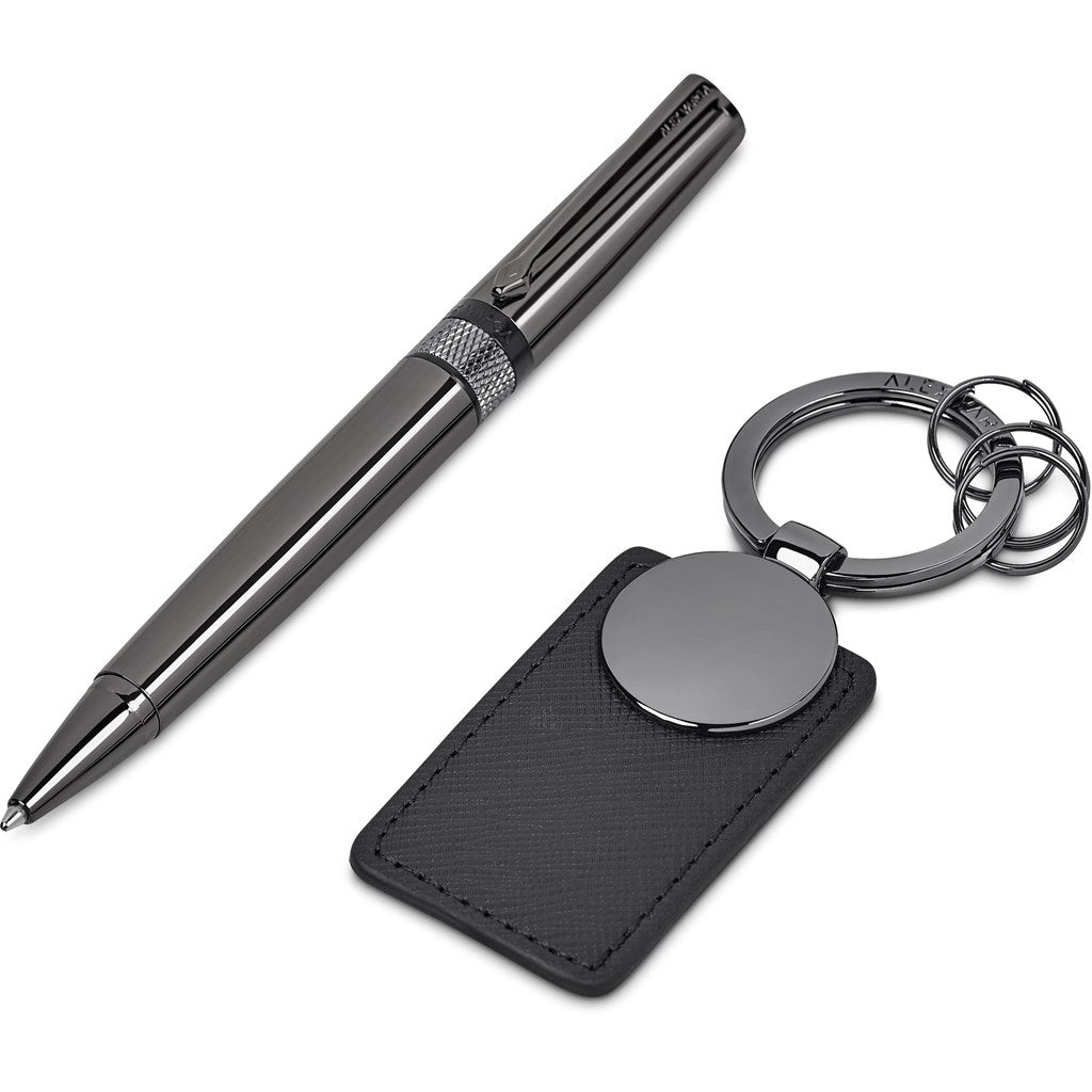 Alex Varga Olsson Gift Set: Pen and Keyholder Duo - Brand your company Logo! Get a quote - Promo Lingo