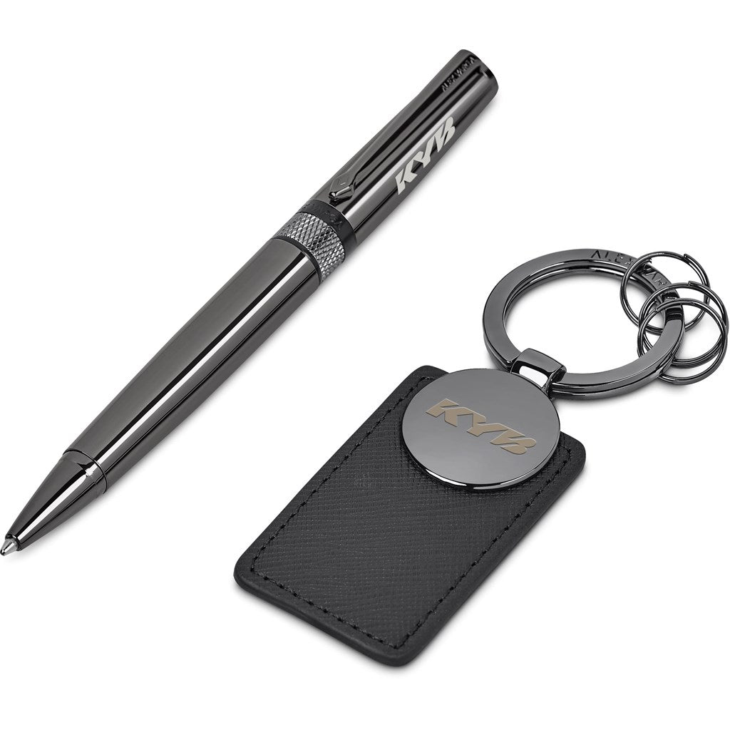 Alex Varga Olsson Gift Set: Pen and Keyholder Duo - Brand your company Logo! Get a quote - Promo Lingo