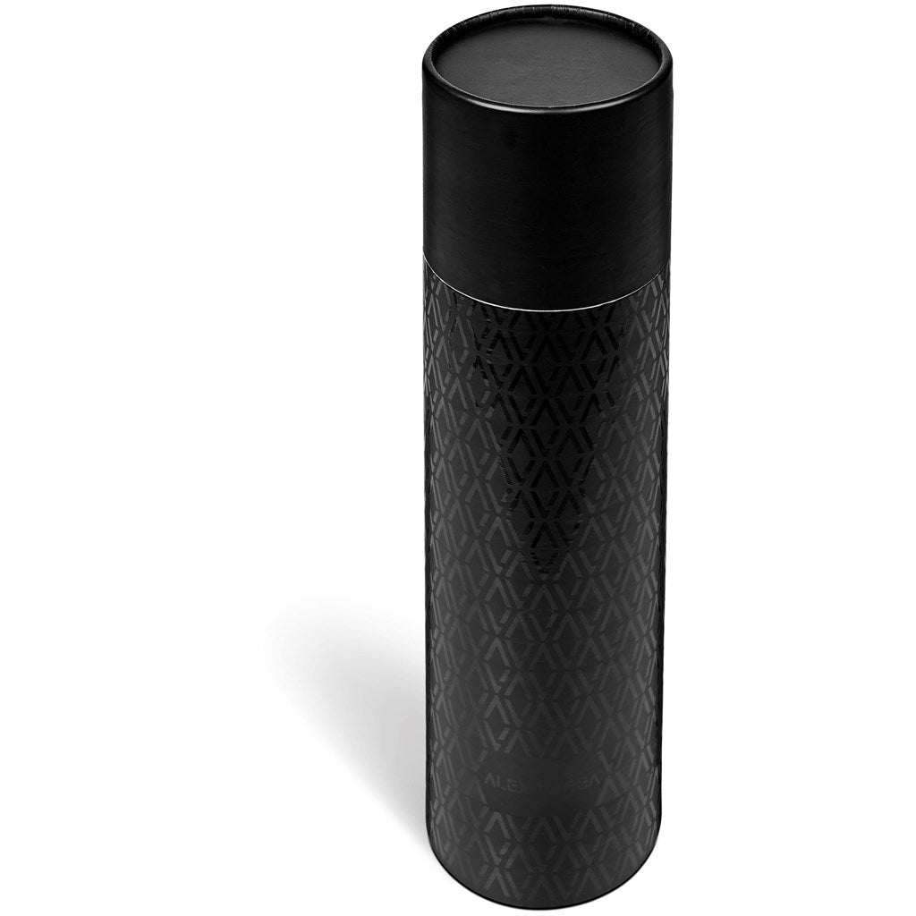 Alex Varga Onassis 500ml Matte Black Vacuum Water Bottle - Brand your company Logo! Get a quote - Promo Lingo