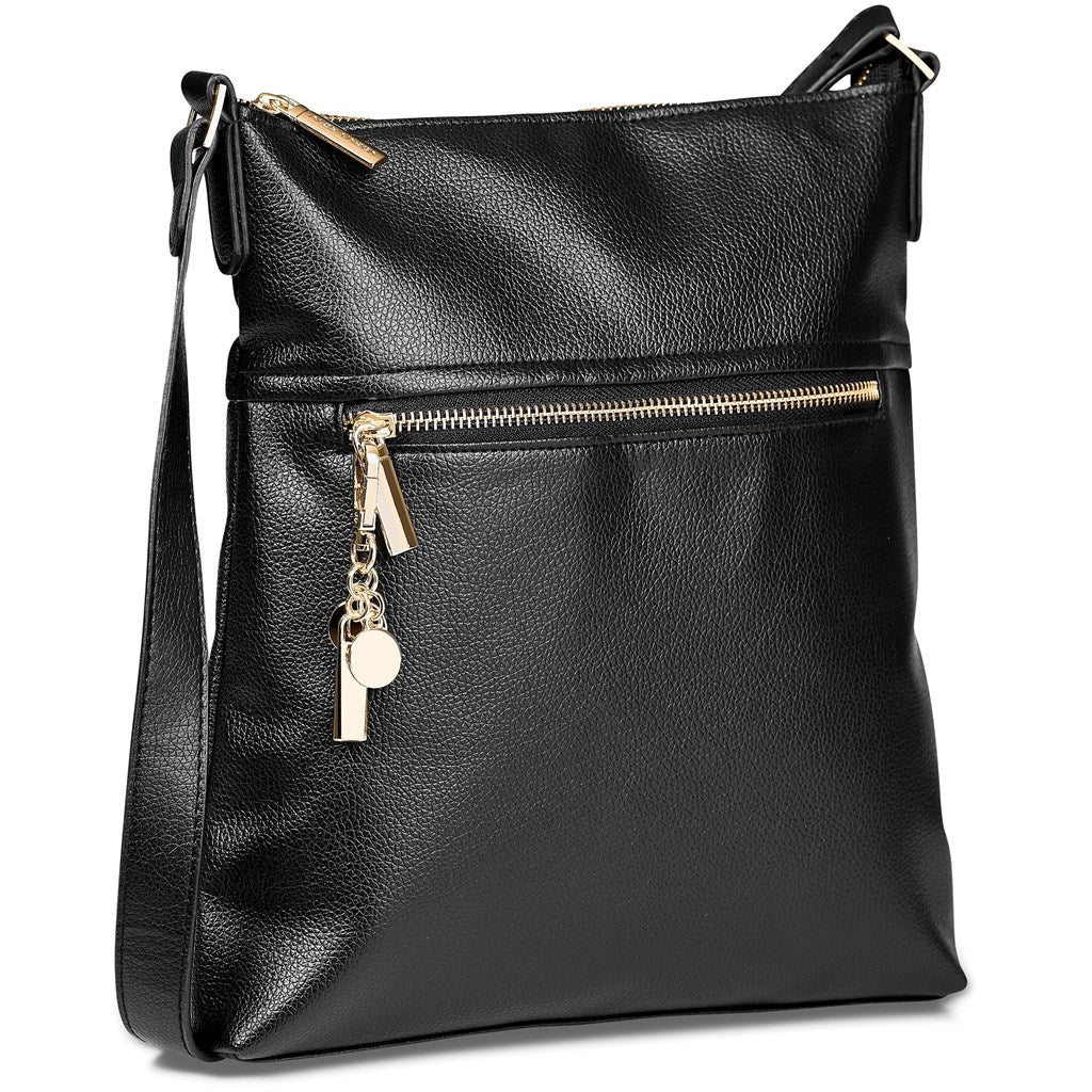 Alex Varga Onassis Crossbody Handbag with Adjustable Strap - Brand your company Logo! Get a quote - Promo Lingo