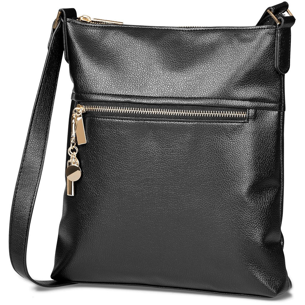 Alex Varga Onassis Crossbody Handbag with Adjustable Strap - Brand your company Logo! Get a quote - Promo Lingo