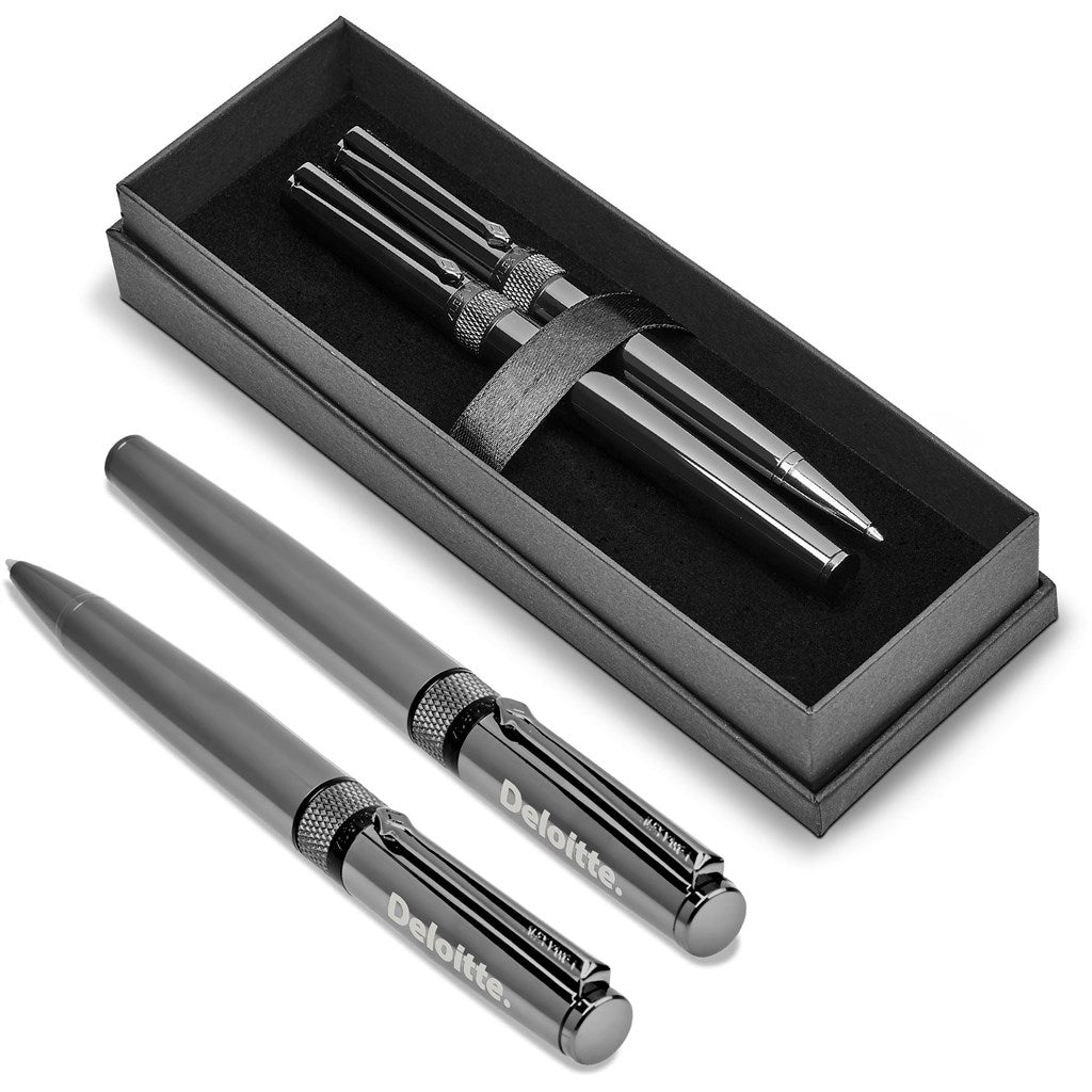 Alex Varga Phenom Ball Pen & Rollerball Set Elegance - Brand your company Logo! Get a quote - Promo Lingo