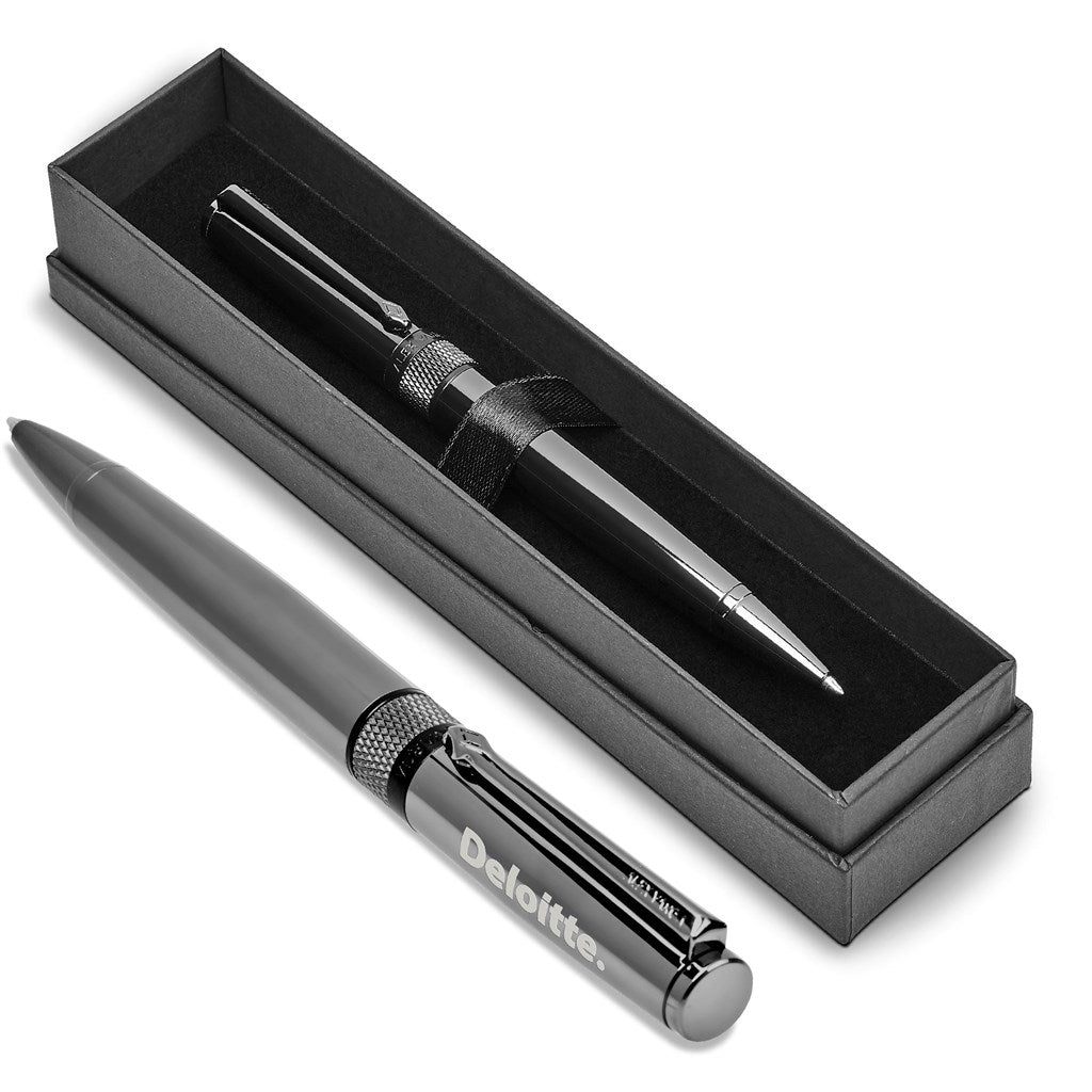 Alex Varga Phenom Ball Pen with Gunmetal Finish - Brand your company Logo! Get a quote - Promo Lingo