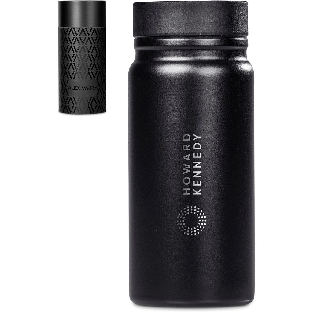 Alex Varga Ramos Stainless Steel Vacuum Tumbler – 400ml Travel Mug - Brand your company Logo! Get a quote - Promo Lingo