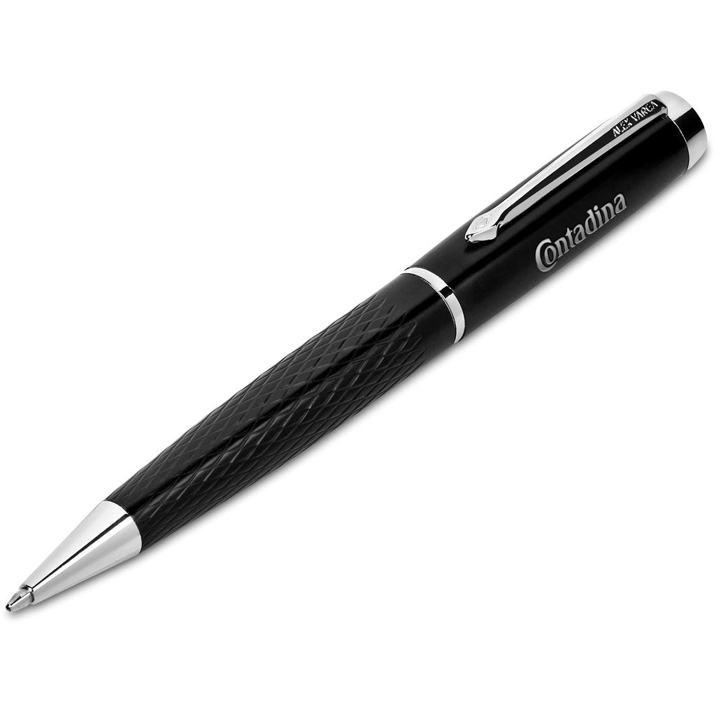 Alex Varga Sashenka Ball Pen with Elegant Chrome Design - Brand your company Logo! Get a quote - Promo Lingo