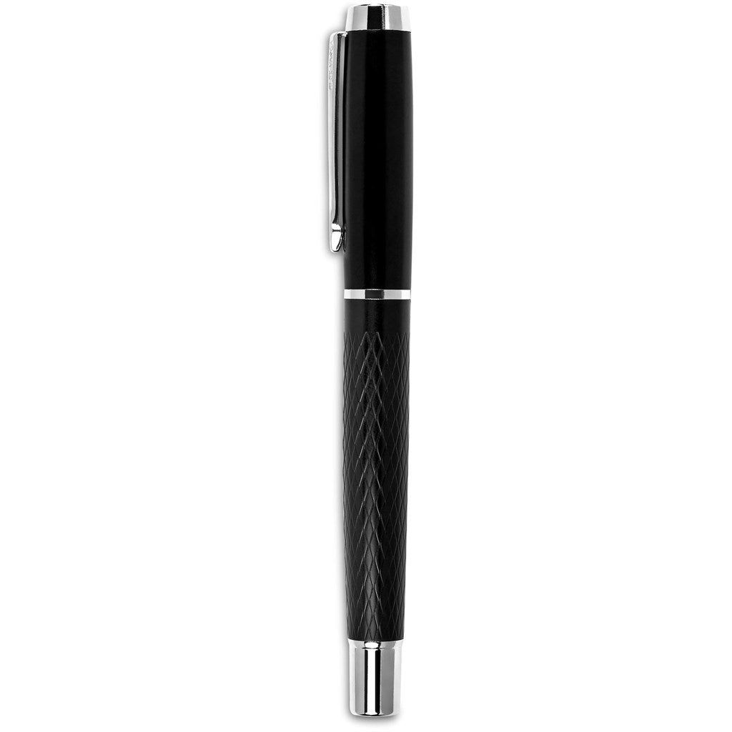 Alex Varga Sashenka Rollerball with Premium Black Ink - Brand your company Logo! Get a quote - Promo Lingo