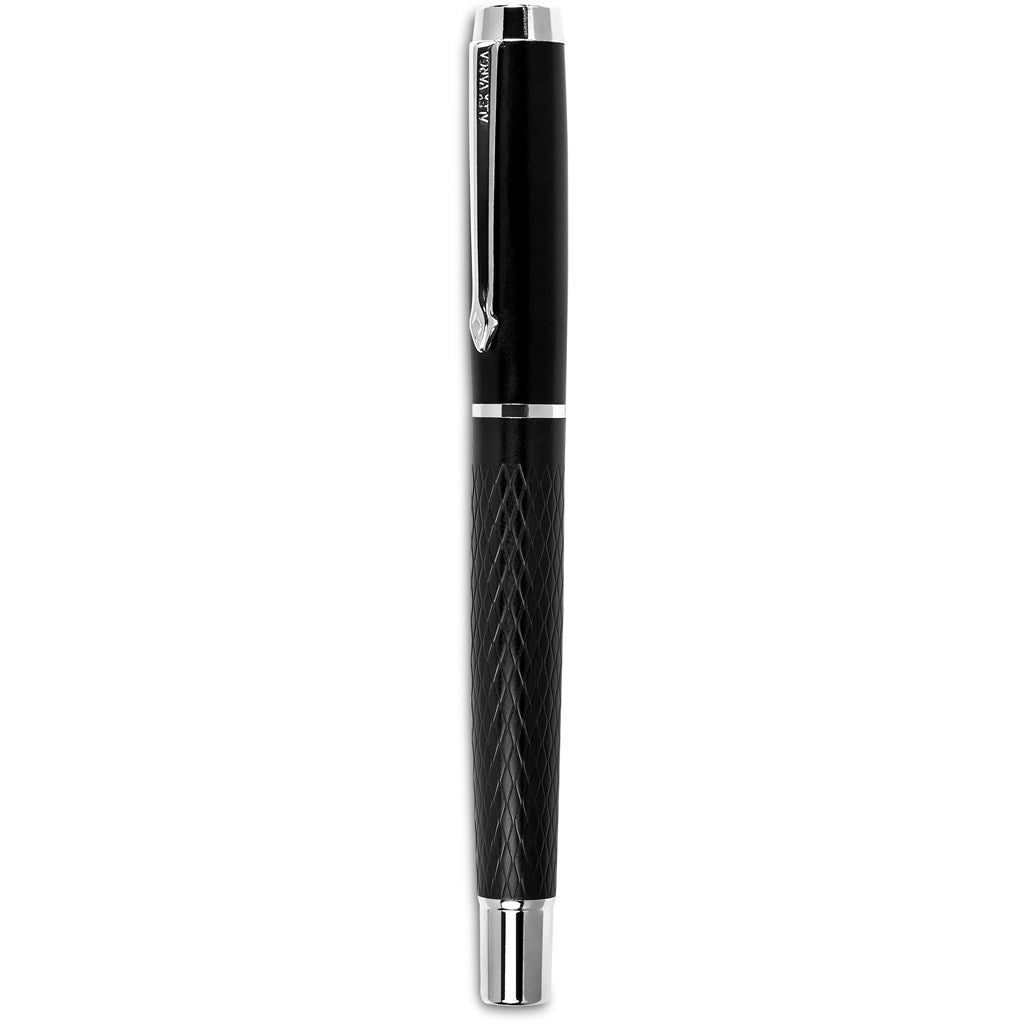Alex Varga Sashenka Rollerball with Premium Black Ink - Brand your company Logo! Get a quote - Promo Lingo